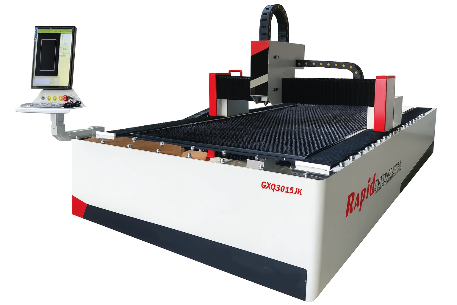 Single working table fiber laser cutting machine 3015JK