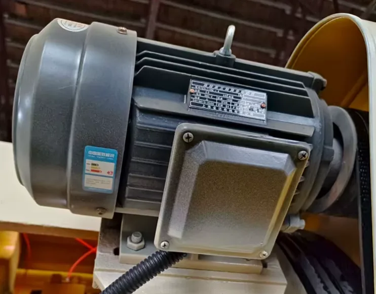 Pneumatic punching machine motor detail