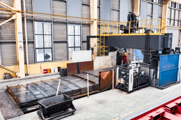 YRS heavy duty machining workshop