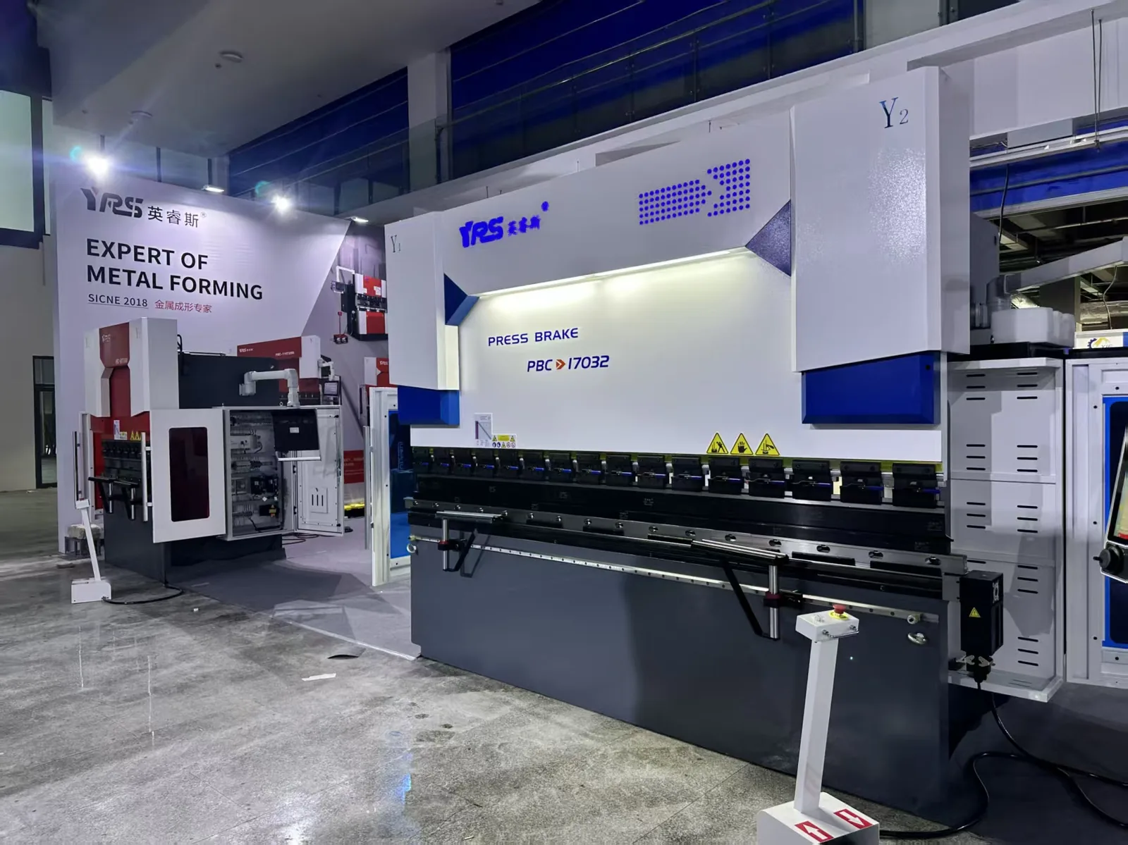 YRS PBA Series electro-hydraulic synchronized CNC press brake machine