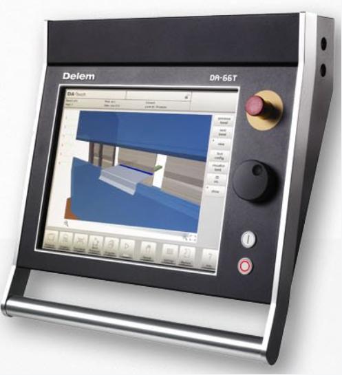Delem DA-66T CNC press brake controller user manual PDF cover for download
